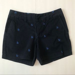 Nautical Anchor Navy Shorts